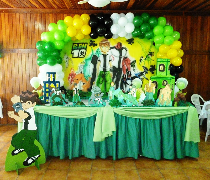 Selmária - Decoração e Festas: Aniversário Infantil - Ben 10