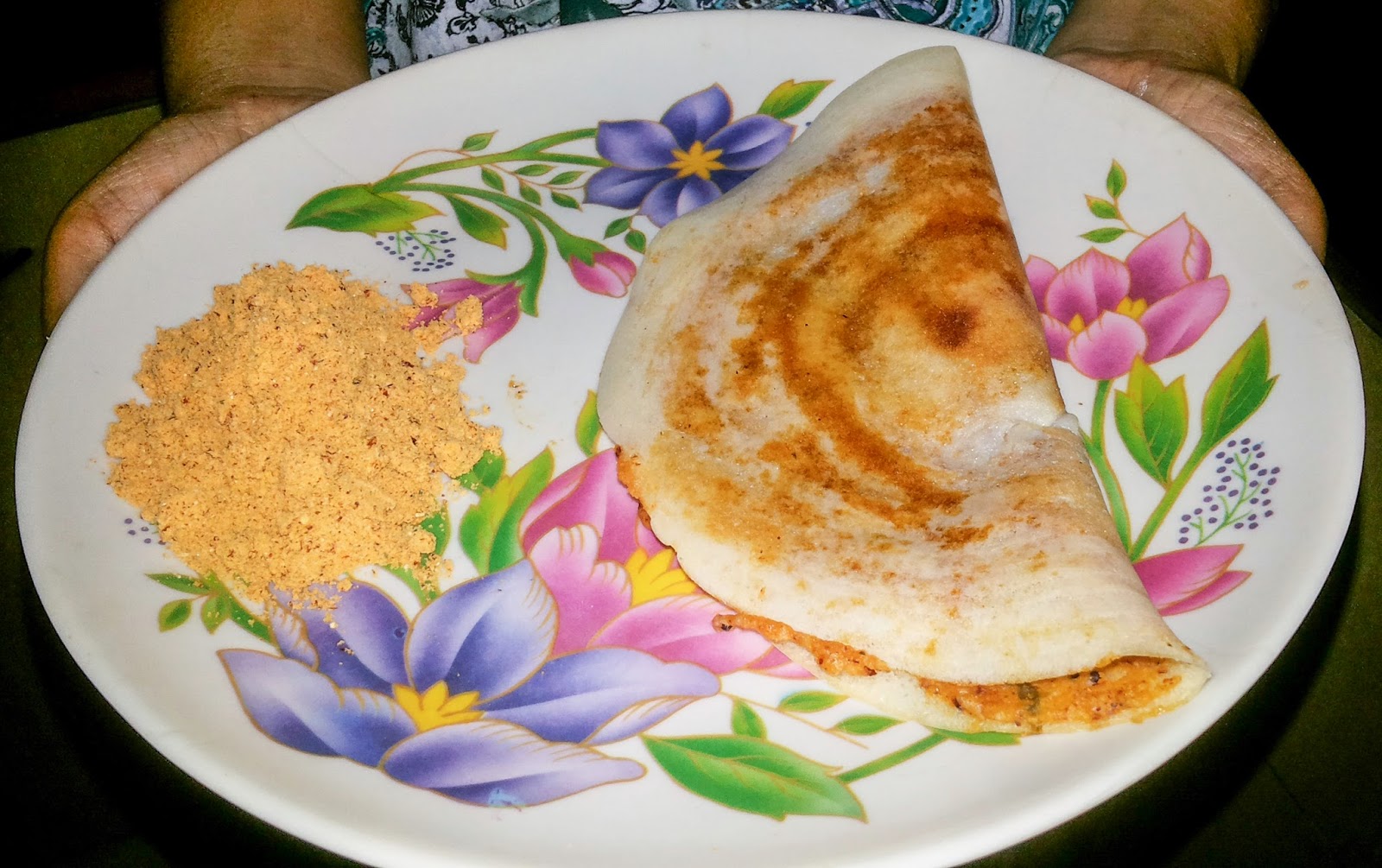 Spicy Powder Dosa Hyderabad Street Food Recipes Cookery Atlas