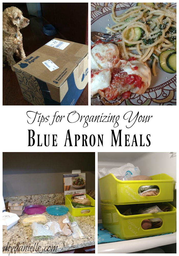 Tips for Organizing Your Blue Apron Meals: Saving Recipes, Separating Meals, and Recycling the Packaging. Tips for Organizing Blue Apron
