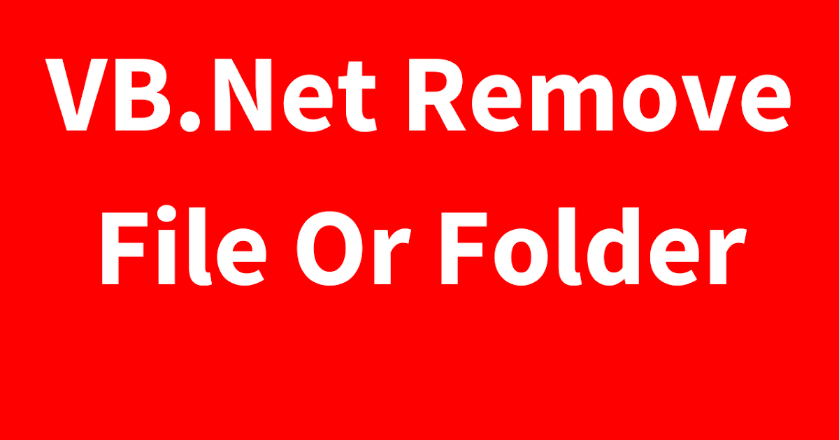 Remove File And Directory Bahasa Pemrogaman