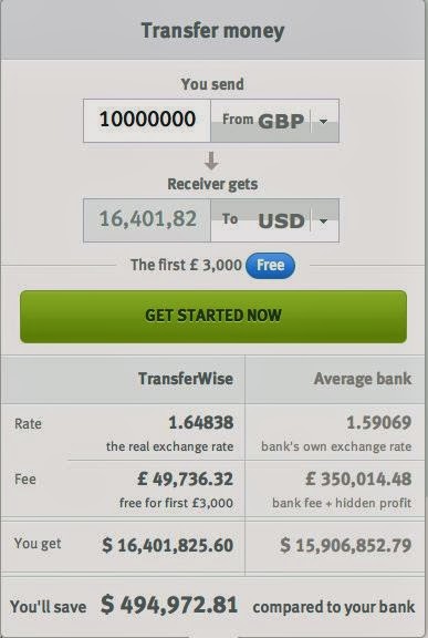 Satoshi Wallet Massive savings on Transfers