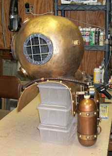 MRX Designs: Steampunk Diving (Space) Helmet (pt.5)