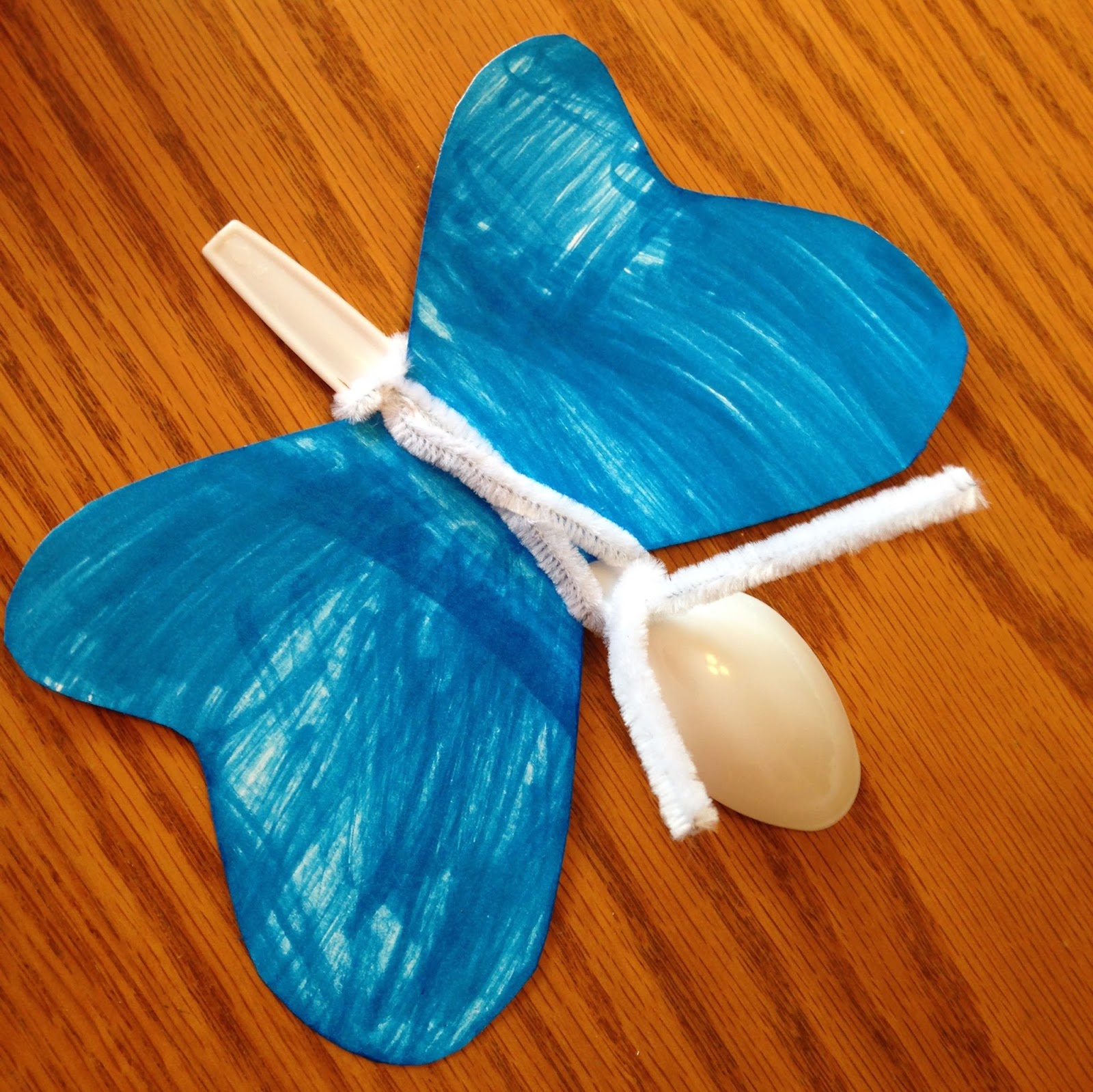 What I Live For Plastic Spoon Butterflies