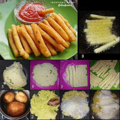  Dari sekian banyak jenis olahan kentang Resep Cara Membuat Kentang Keju Enak Buat Cemilan