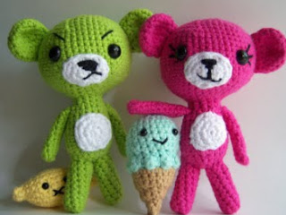 PATRON GRATIS OSOS AGRIDULCES AMIGURUMI 399