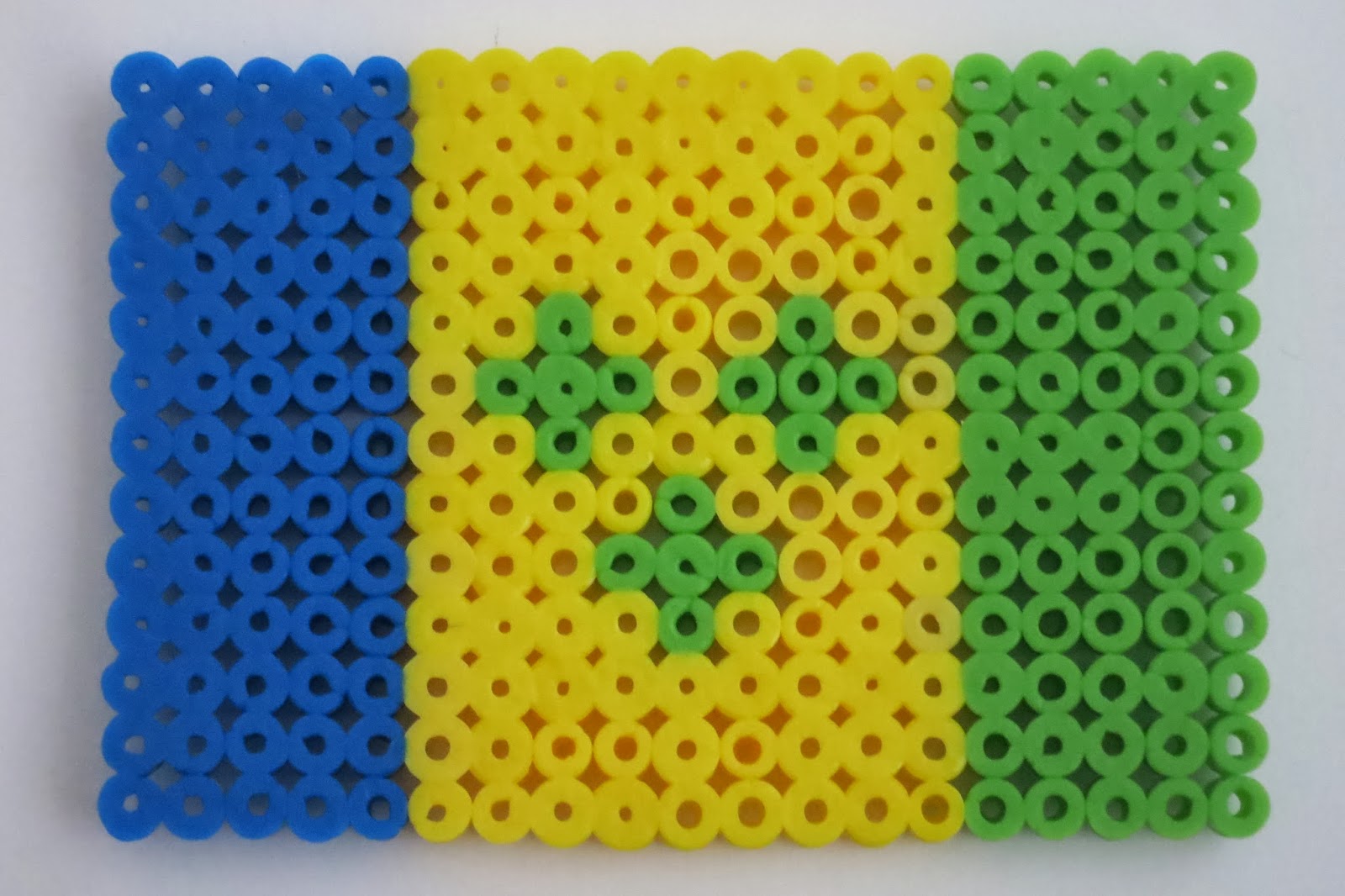 Cindy deRosier My Creative Life Perler Bead Flags