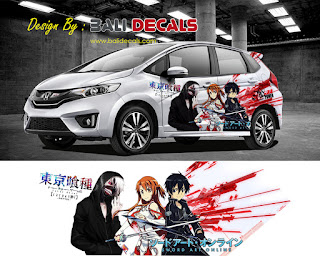 cutting sticker mobil bali cutting sticker honda jazz