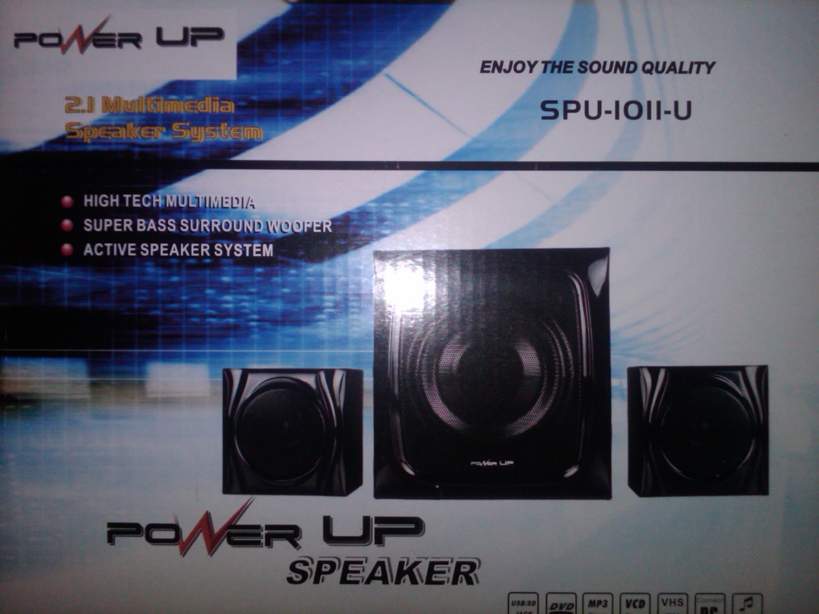 COMPUTER ACCECORIES & PERIPHERAL: SPEAKER POWER UP 1011-U