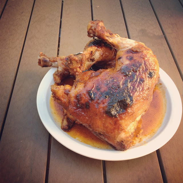 Ginger in the Kitchen Dry Rubbed, Slow Roasted, SERIOUS Chicken Legs