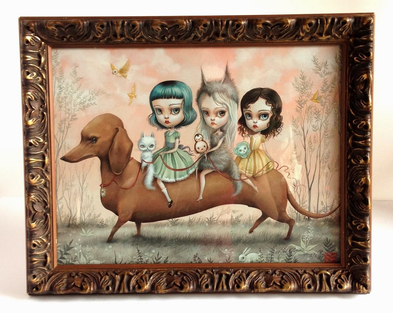 BlytheCon Seattle 2014 Mab Graves art show in Seattle!