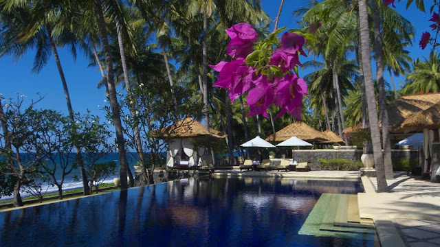 Beaches in Bali; Spa Village Resort Tembok Spa Village Resort Tembok is ready against a landscape of soaring peaks Beaches in Bali; Spa Village Resort Tembok