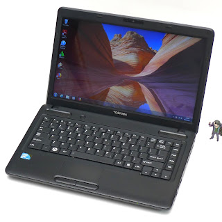 Laptop Toshiba C600 Core2Duo Bekas