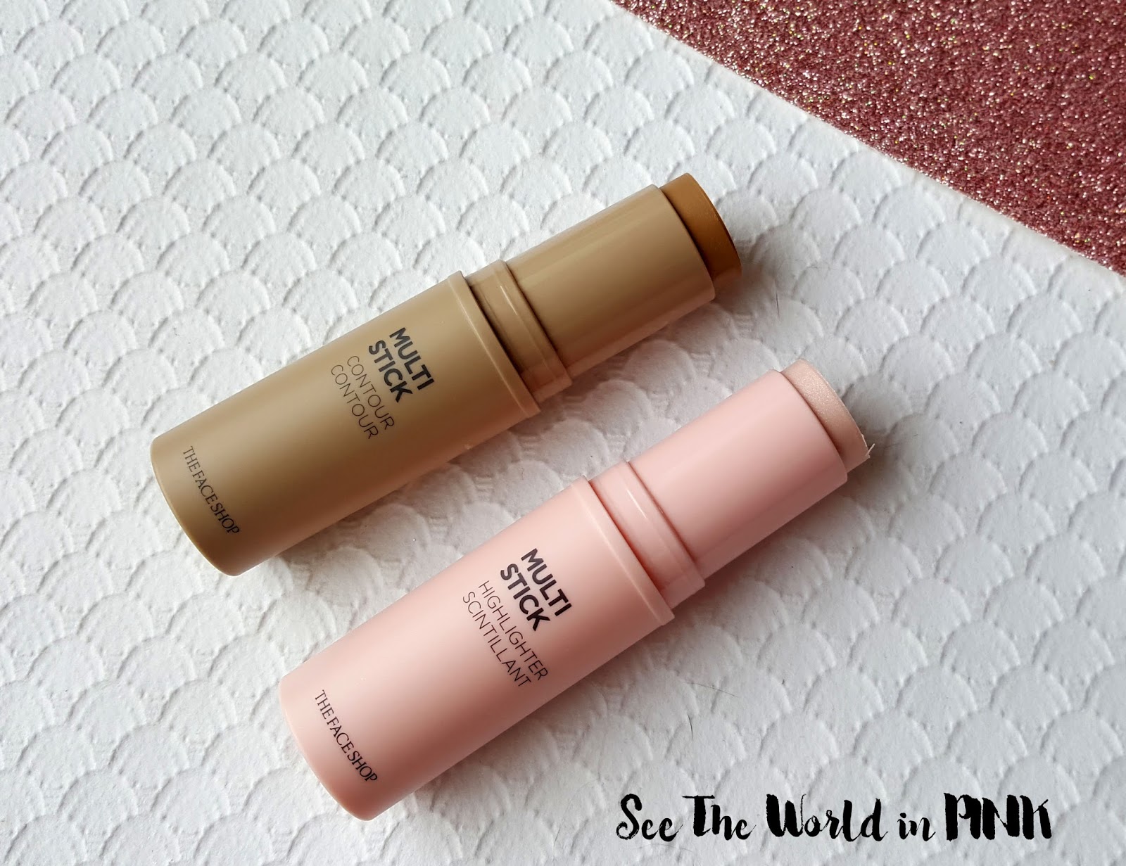 Makeup Multisticks Highlight and Contour with THE FACE SHOP See the