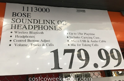 Deal for the Bose Soundlink OE Bluetooth Headphones at Costco