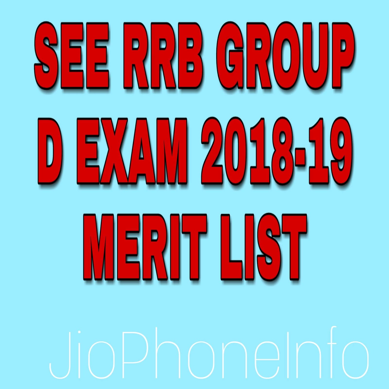 RRB Group D *{ Ajmer Result 2018 }* आरआरबी ग्रुप डी की