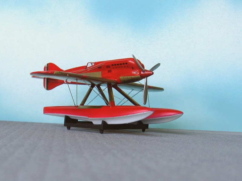 Wings of Intent: Scratchbuilt 1/72 Macchi M.67 racer