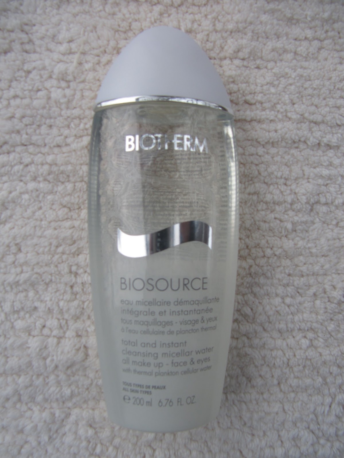 biosource cleansing micellar water