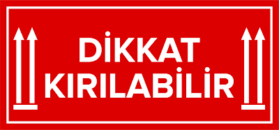 dikkat kıralabilir etiketi