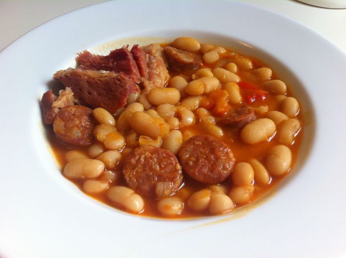 Alubias Con Chorizo Para Dos Varomeando Manuel Apir