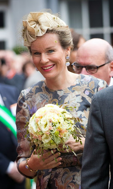 King Philippe and Queen Mathilde visited Gent