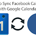 Sync Facebook Calendar with Google | Update