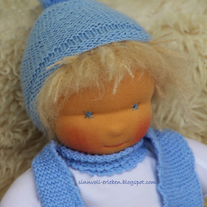 sinnvoll erleben - sinnvoller leben: Stoffpuppe Jannis