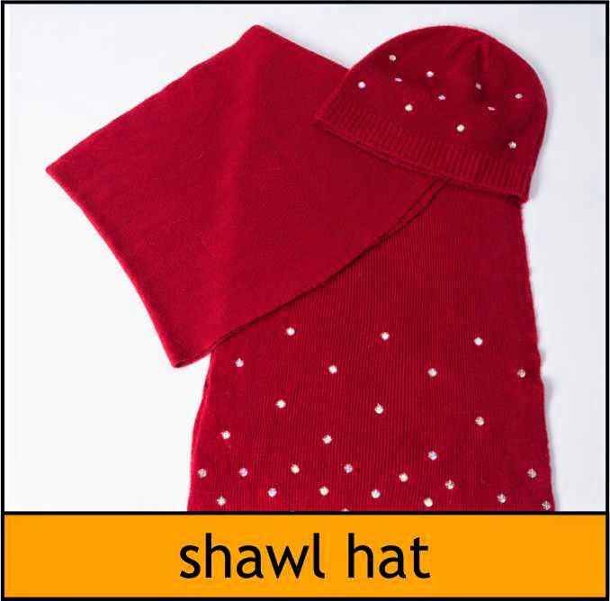 shawl hat
