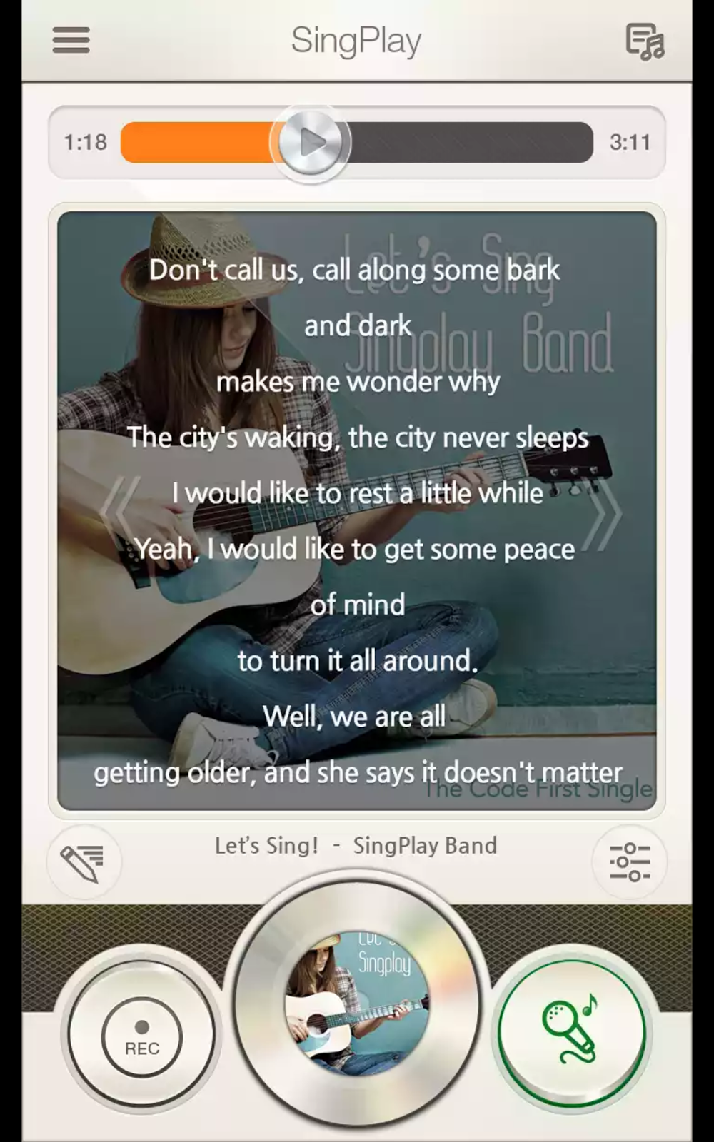 Sing android. Play and Sing. SINGPLAY 2015. Приложение караоке для андроид.