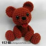 patron gratis oso amigurumi, free pattern amigurumi bear