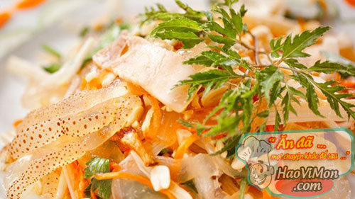 Cách làm món gỏi sứa lai rai đơn giản Cách làm món gỏi sứa lai rai đơn giản