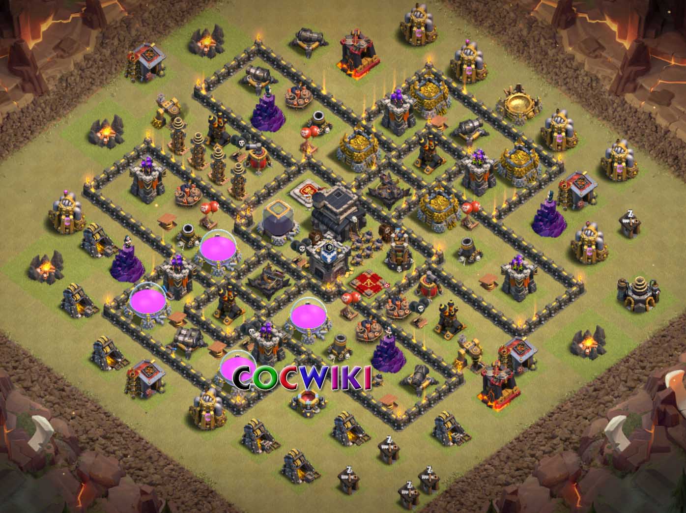 Which is the best th9 hybrid base link? 