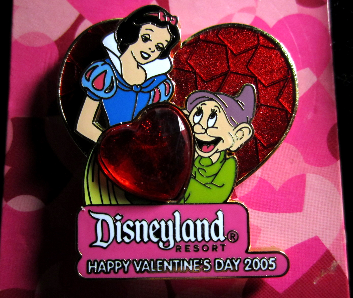Filmic Light Snow White Archive Snow White Valentine's Day Pins