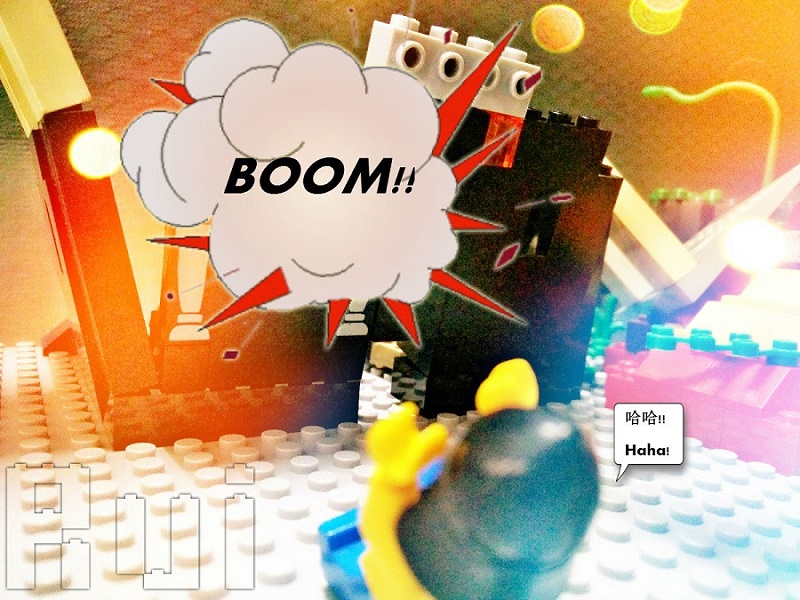 Lego Mouse - Big explosion!