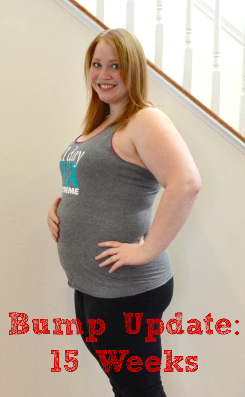 Connect the Dots Ginger Becky Allen Bump Update 15 Weeks