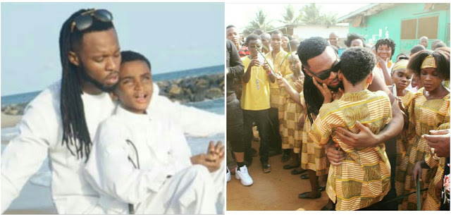 Image result for Flavour opens School for the blind in Liberia (photos)