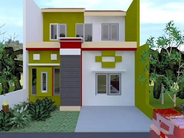 Desain Rumah Minimalis Modern 2 Lantai