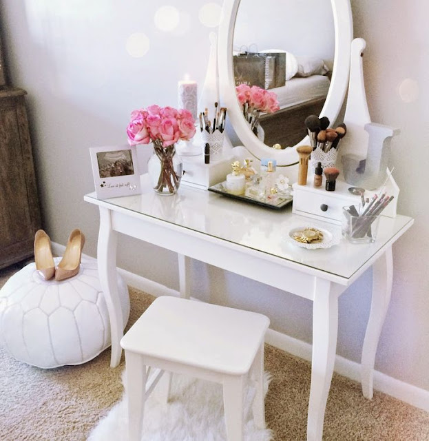 Inspiração Decorar Cantinho de Beleza e Maquiagem. Achados de Decoração Inspiração Decorar Cantinho de Beleza e Maquiagem. Achados de Decoração