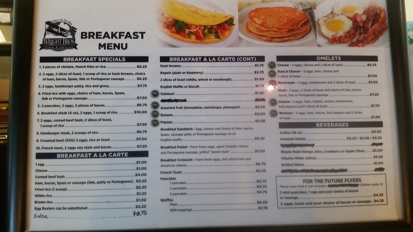 My Summer Vacation Breakfast on Base