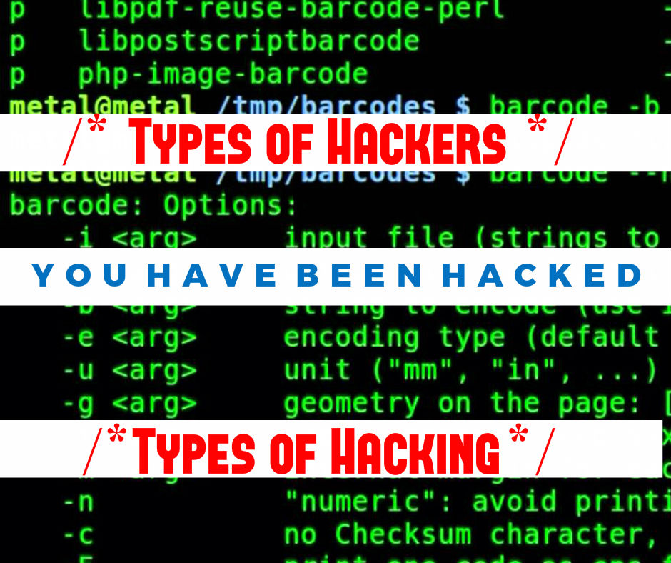 Hackers, Hacking and Their Types - RabinsXP Blog