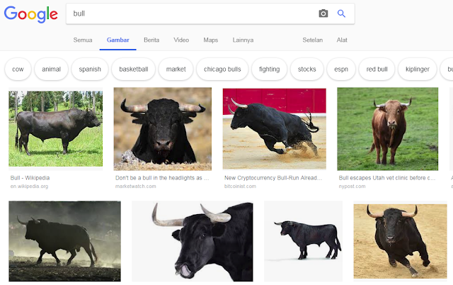 Hasil Pencarian Kata Bull