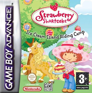 Strawberry Shortcake Ice Cream Island Riding Camp ( BR ) [ GBA ]