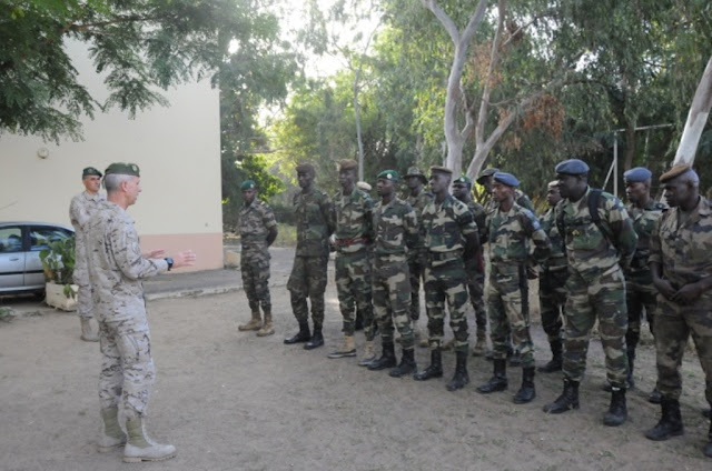 Visita del Comandante del Mando Conjunto de Operaciones Especiales a Senegal