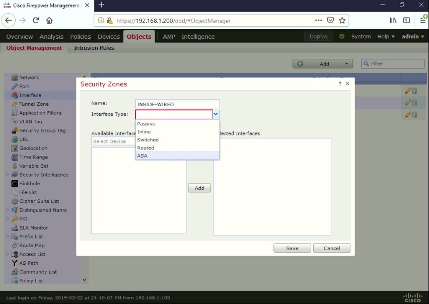 My Cybersecurity Journal Configuring Cisco FMC Objects and Access