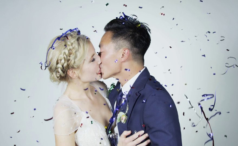 Ellie Konig and Quang Dinh Know How To Do A Wedding Video