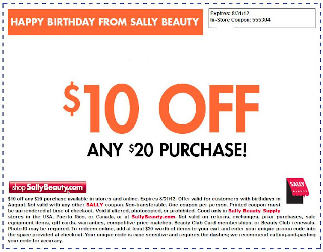 Sally's Beauty Supply: August Coupon [Lizzy O]