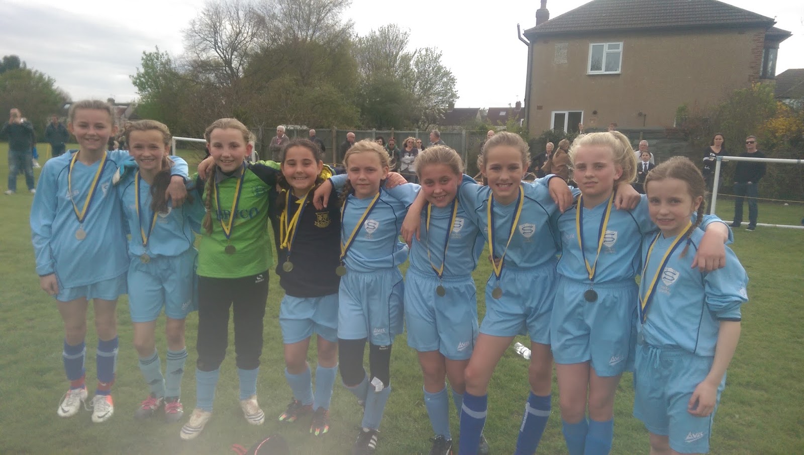 Upminster Junior School Girls' Football Final