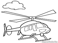 Gambar Helicopter Terbang Tinggi Diatas Awan