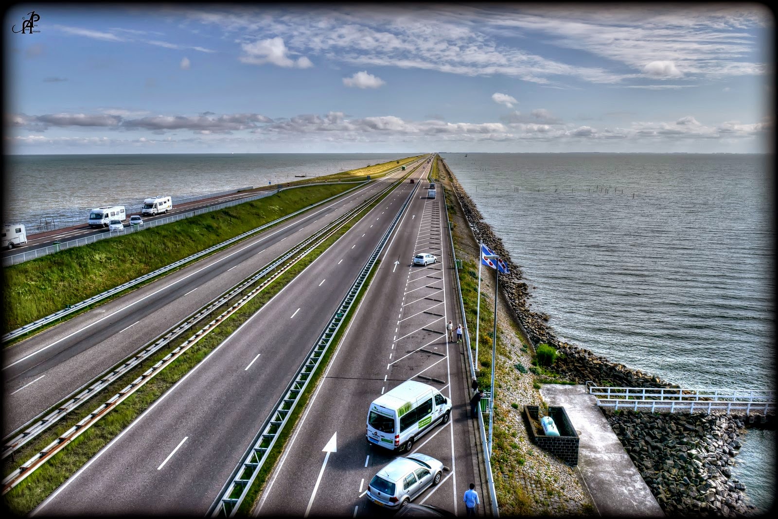 MIS FOTOS: El Gran Dique "Afsluitdijk" (Holanda) (26)