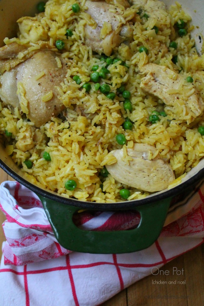 Very Easy One Pot Chicken and Rice Savoring Italy
