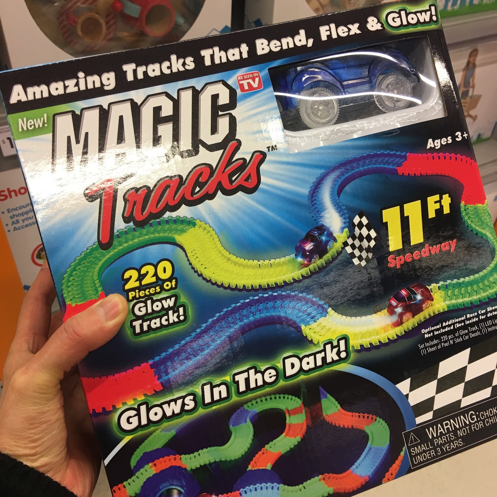 kmart glow track